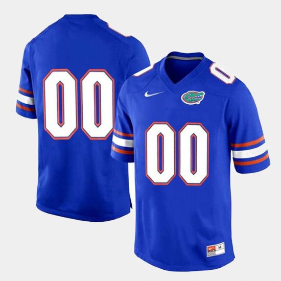 Men's Florida Gators #00 Customize NCAA Nike Royal Blue Limited Authentic Stitched College Football Jersey URW0162HD